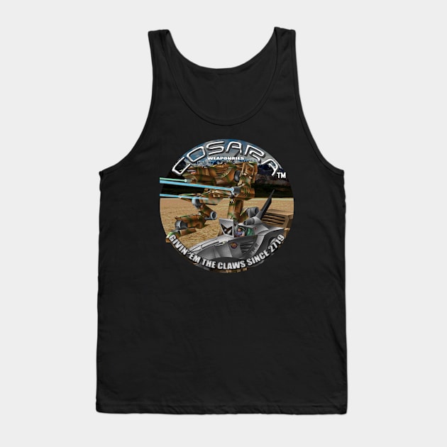 Cosara Weaponries- Pebble Crab Tank Top by Oswald's Oddities